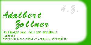 adalbert zollner business card